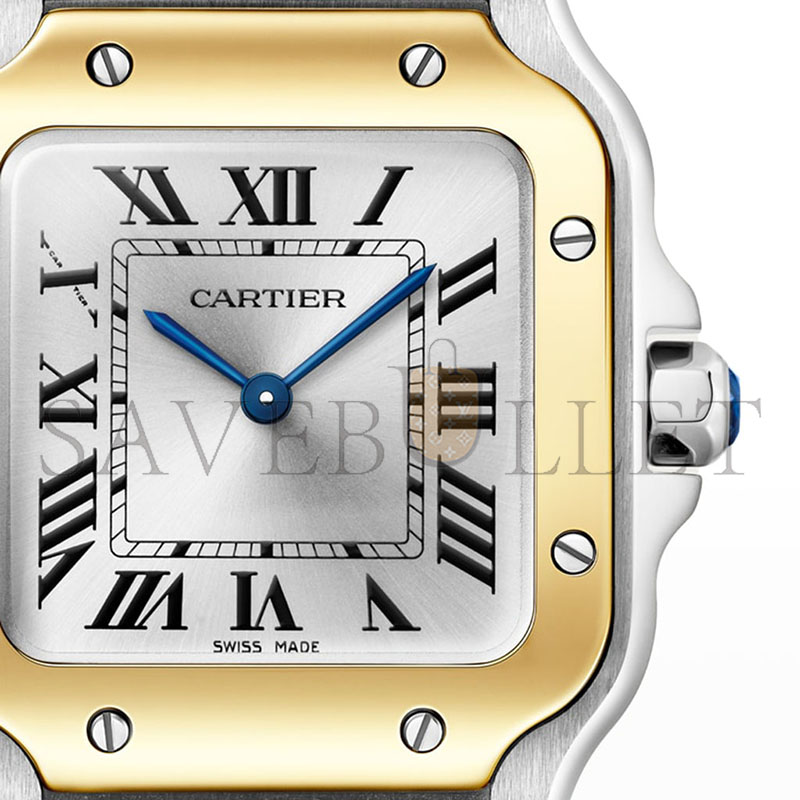 Ca*t1er santos de watch 27mm x 34.5mm ref. w2sa0033